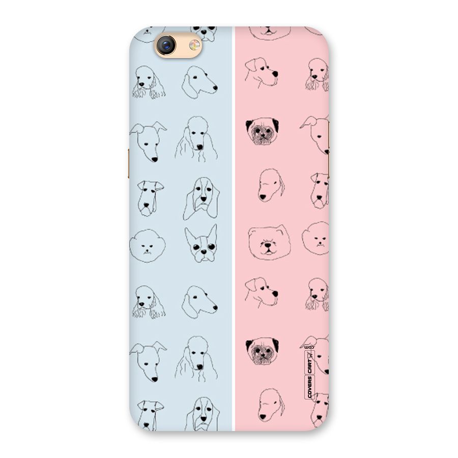 Dog Cat And Cow Back Case for Oppo F3 Plus