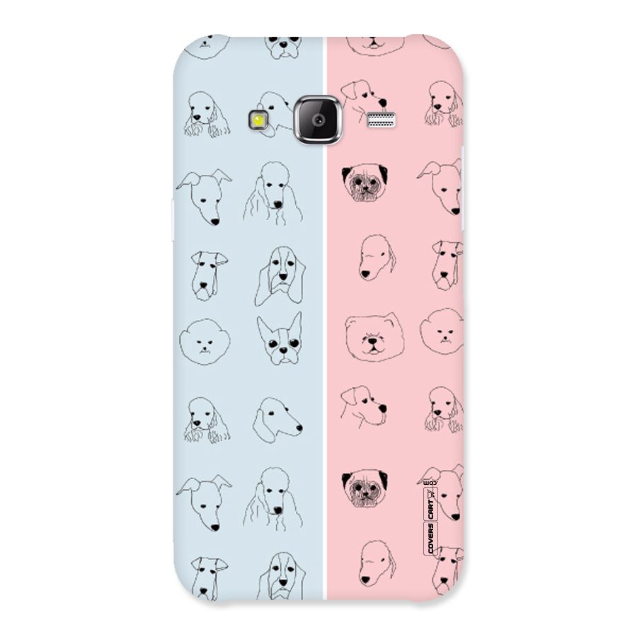 Dog Cat And Cow Back Case for Samsung Galaxy J5