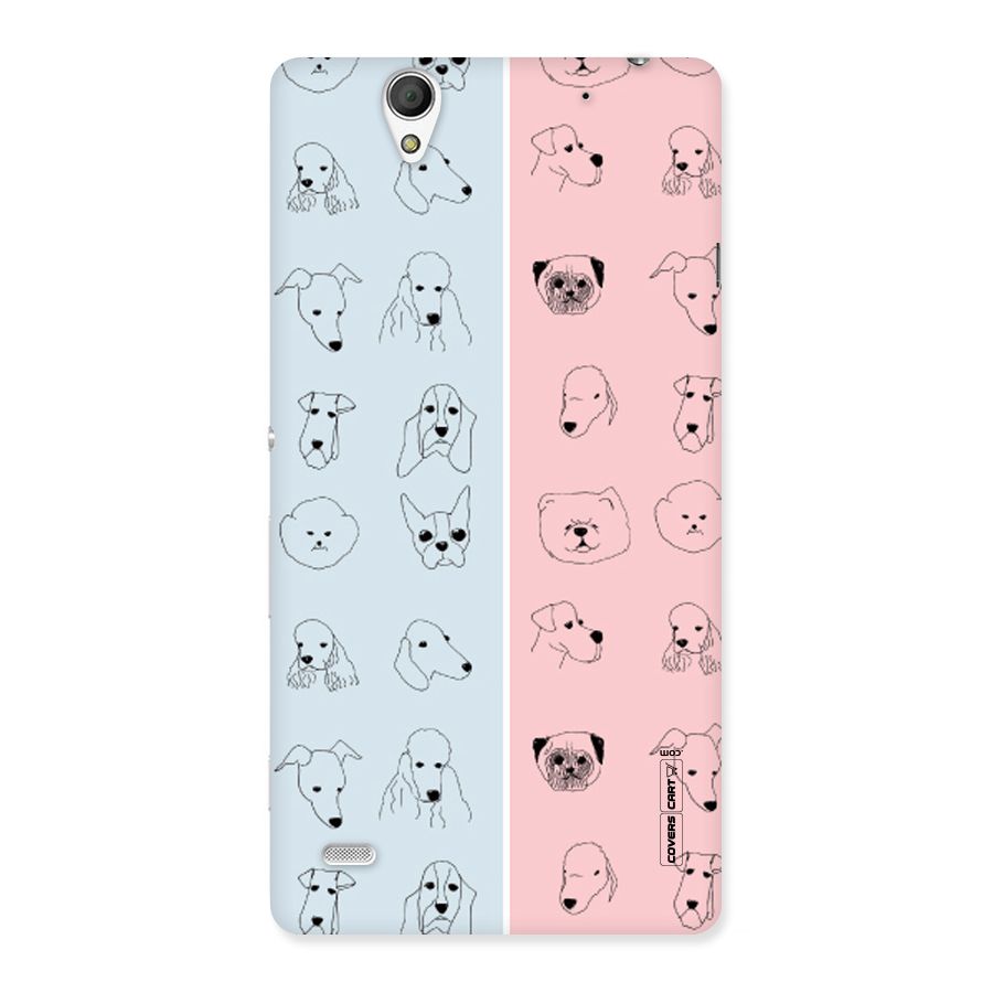 Dog Cat And Cow Back Case for Sony Xperia C4