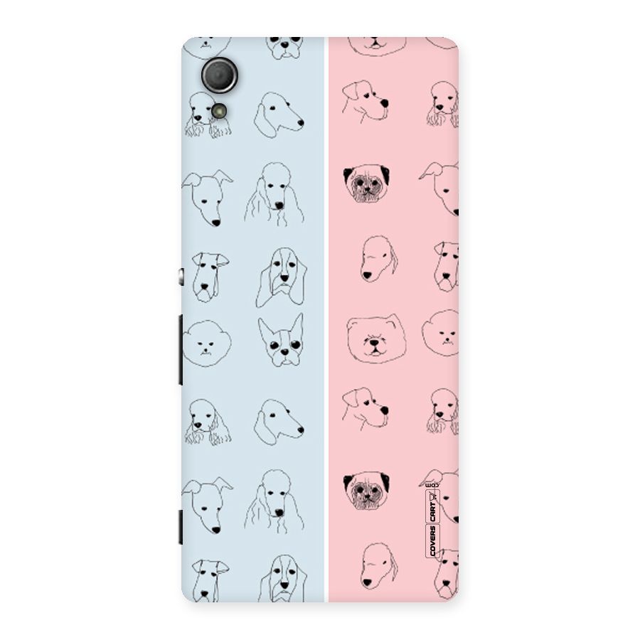 Dog Cat And Cow Back Case for Xperia Z4