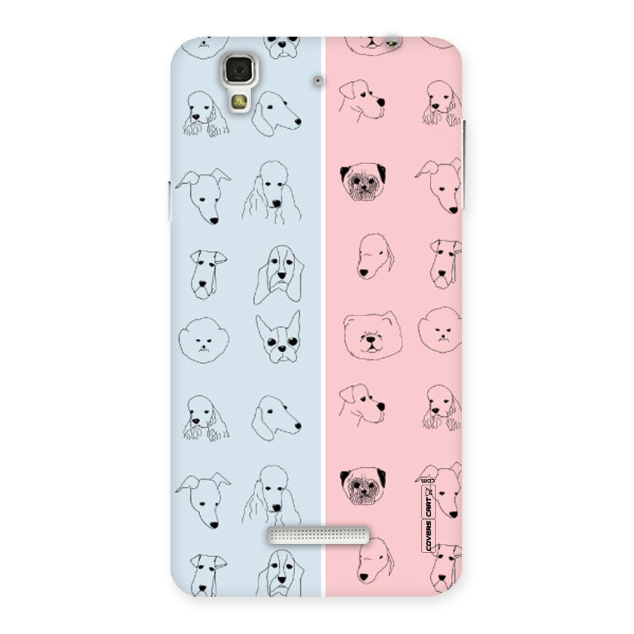 Dog Cat And Cow Back Case for Yu Yureka