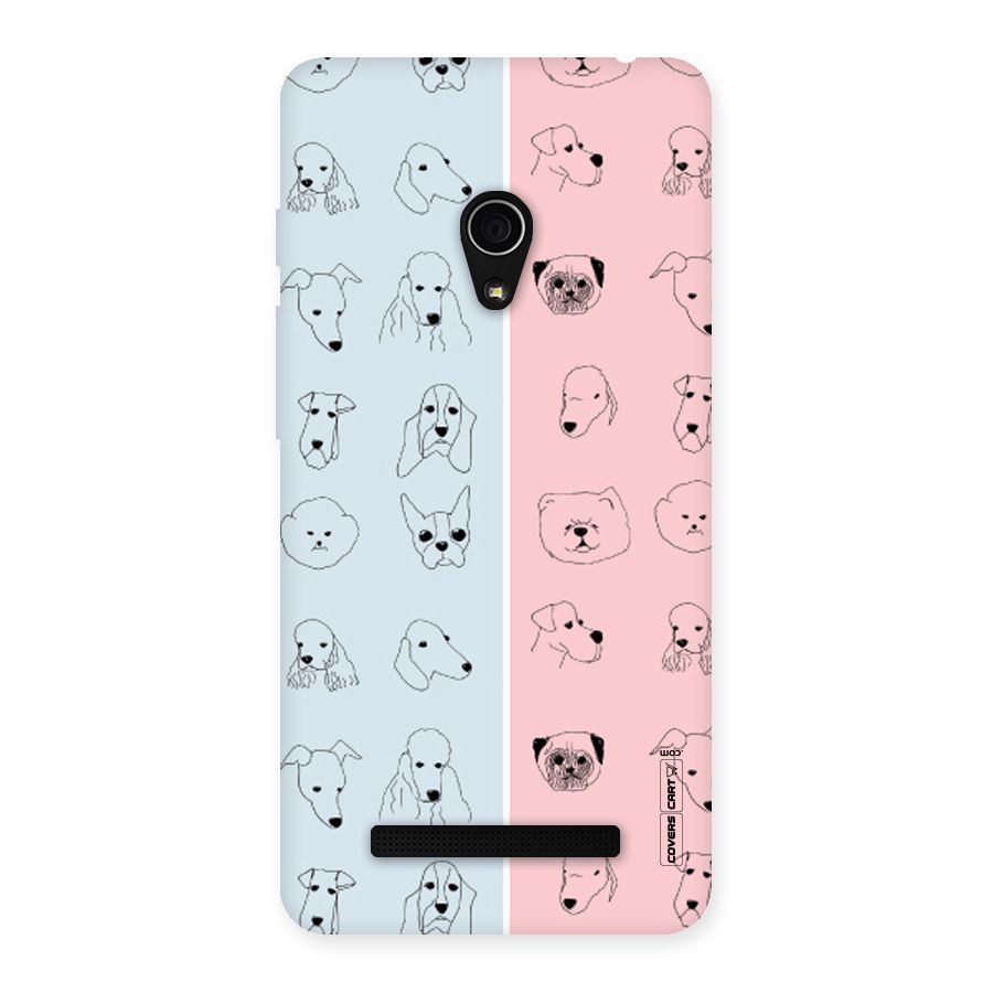 Dog Cat And Cow Back Case for Zenfone 5