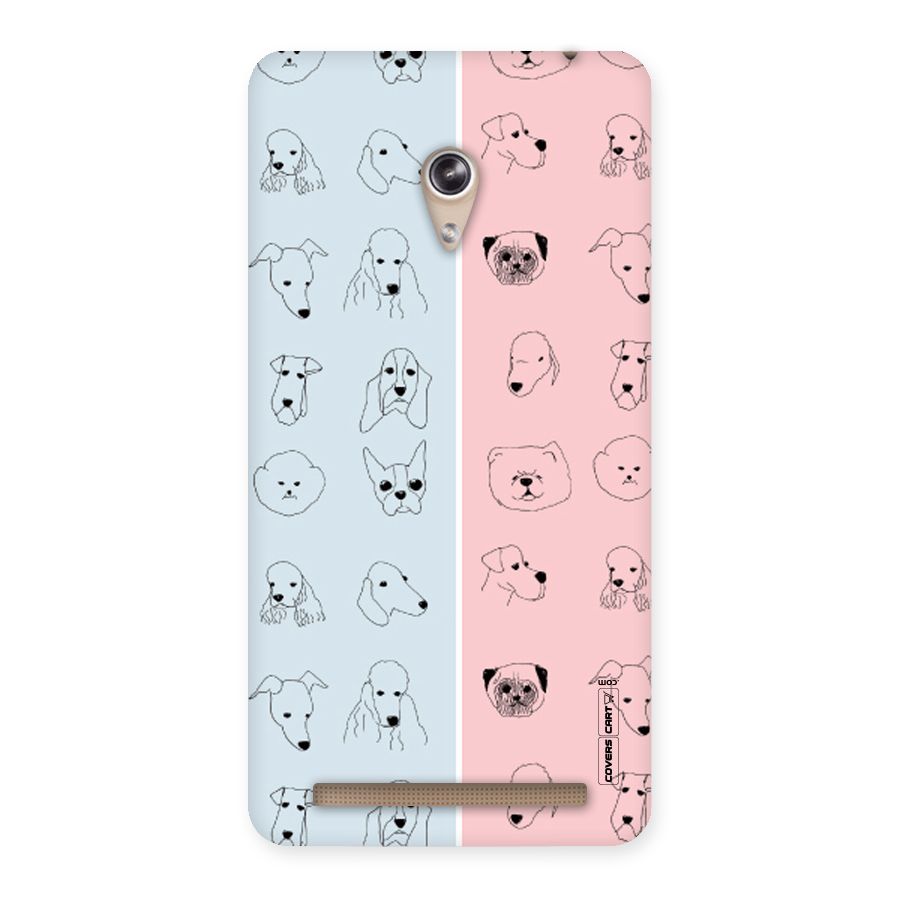 Dog Cat And Cow Back Case for Zenfone 6