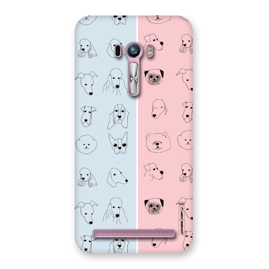 Dog Cat And Cow Back Case for Zenfone Selfie