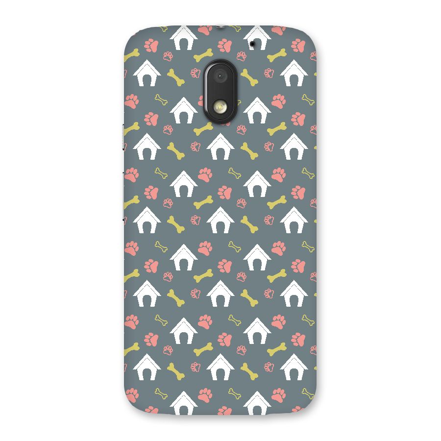 Dog Pattern Back Case for Moto E3 Power
