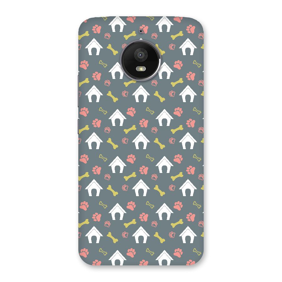 Dog Pattern Back Case for Moto E4 Plus