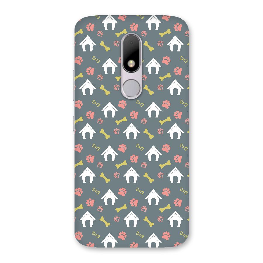 Dog Pattern Back Case for Moto M