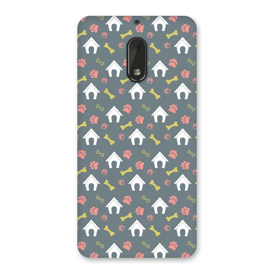 Dog Pattern Back Case for Nokia 6