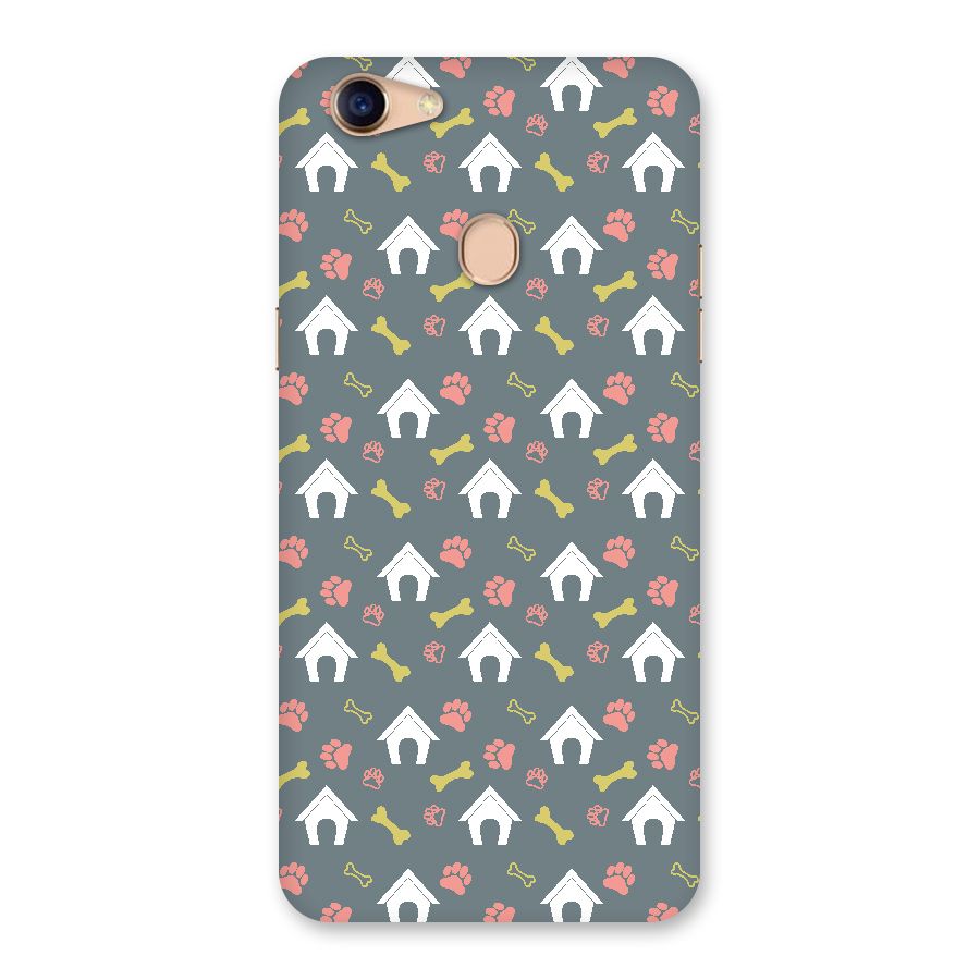 Dog Pattern Back Case for Oppo F5