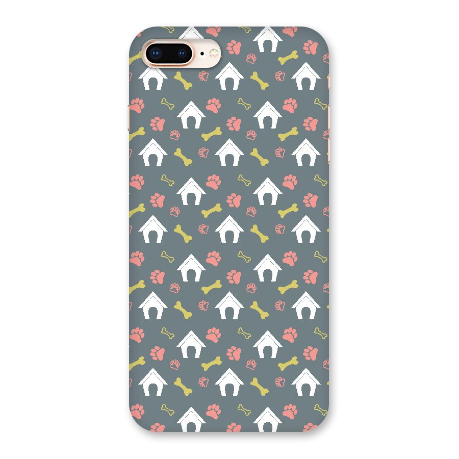 Dog Pattern Back Case for iPhone 8 Plus