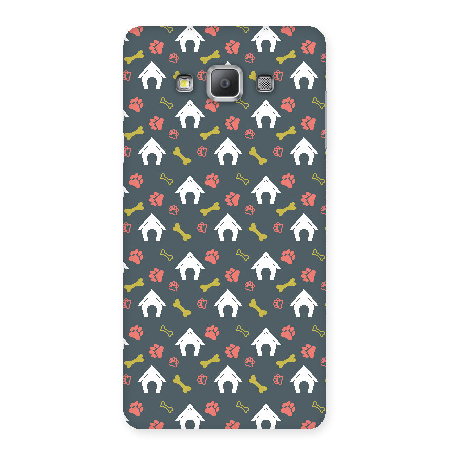 Dog Pattern Back Case for Galaxy A7