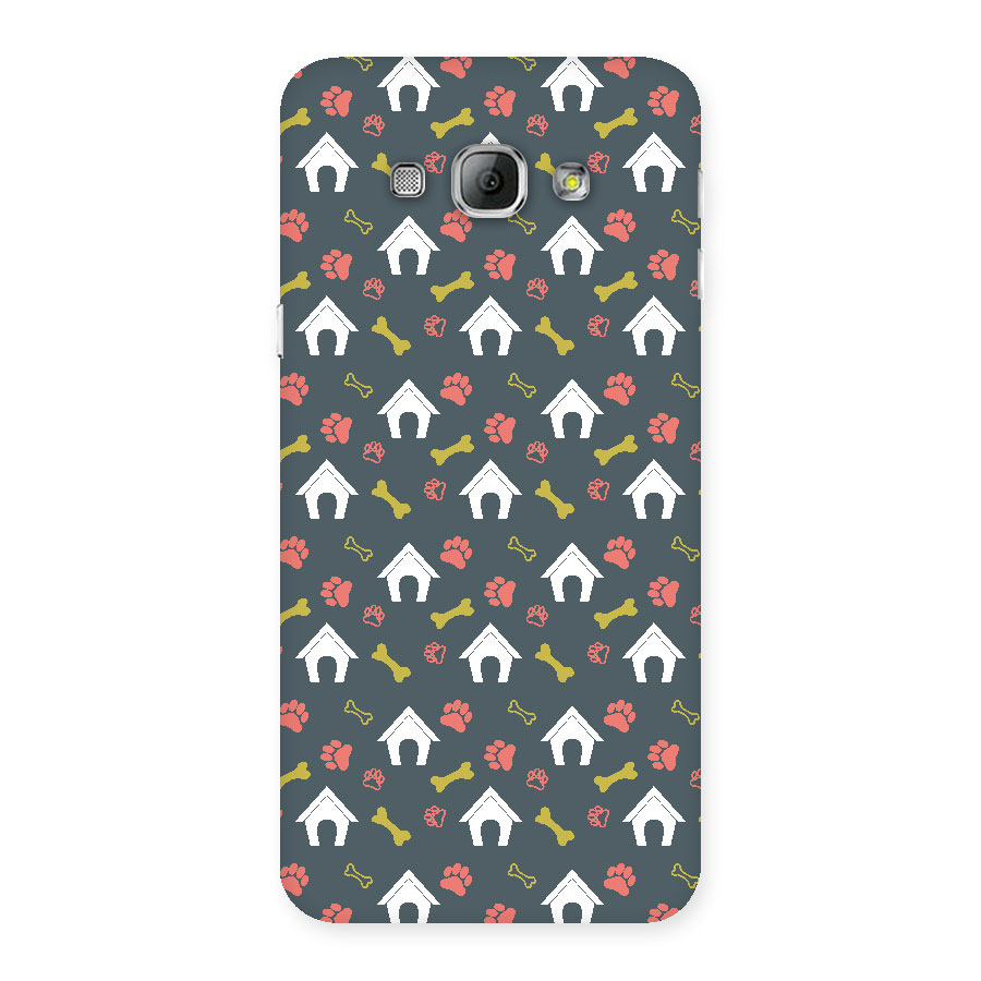 Dog Pattern Back Case for Galaxy A8