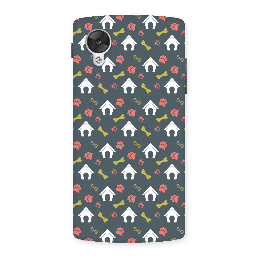 Dog Pattern Back Case for Google Nexus 5