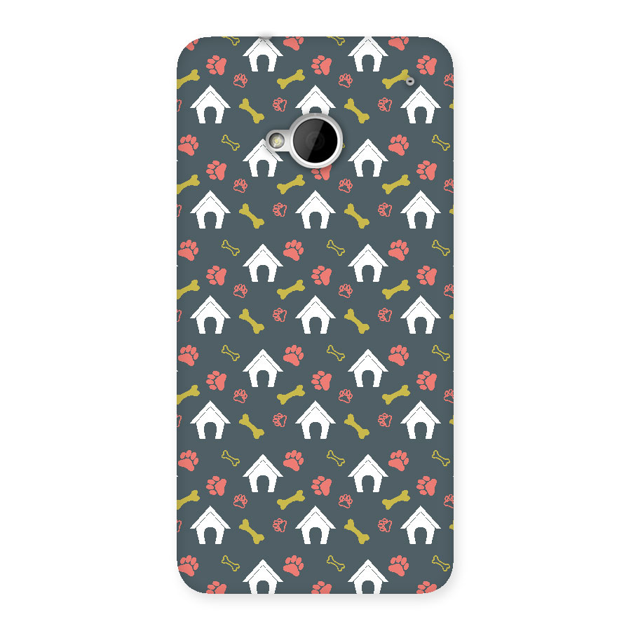 Dog Pattern Back Case for HTC One M7