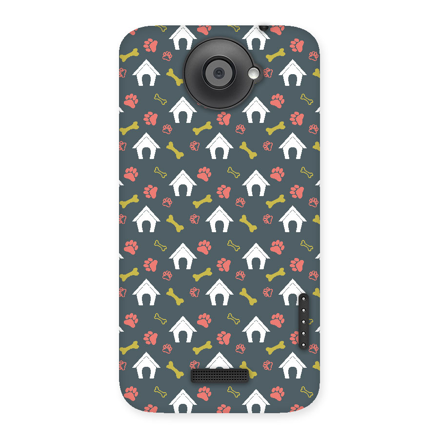 Dog Pattern Back Case for HTC One X