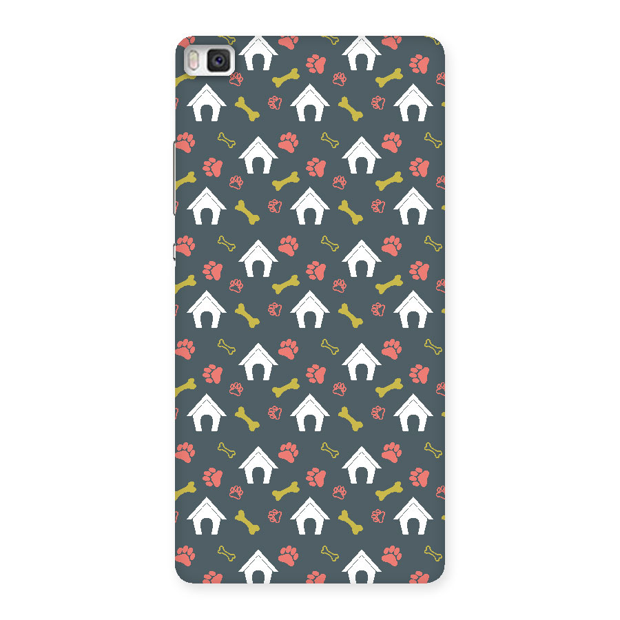 Dog Pattern Back Case for Huawei P8