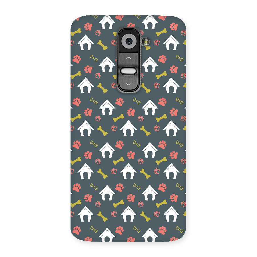 Dog Pattern Back Case for LG G2