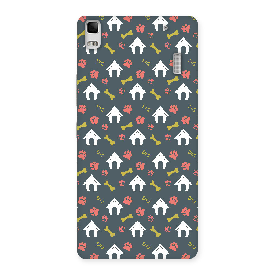 Dog Pattern Back Case for Lenovo K3 Note