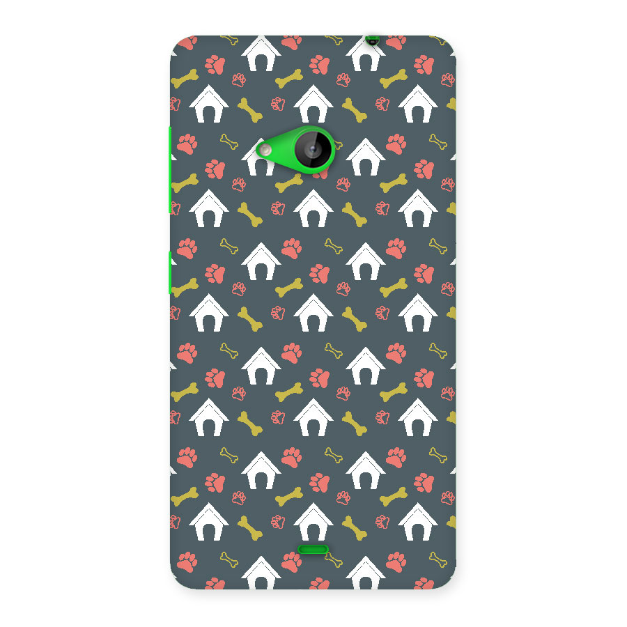 Dog Pattern Back Case for Lumia 535