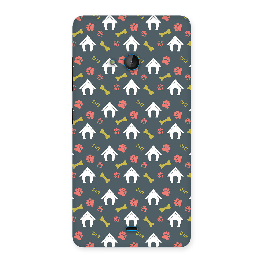 Dog Pattern Back Case for Lumia 540