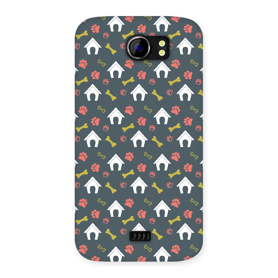 Dog Pattern Back Case for Micromax Canvas 2 A110