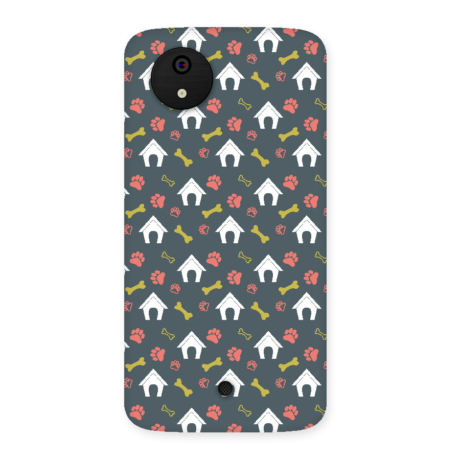 Dog Pattern Back Case for Micromax Canvas A1