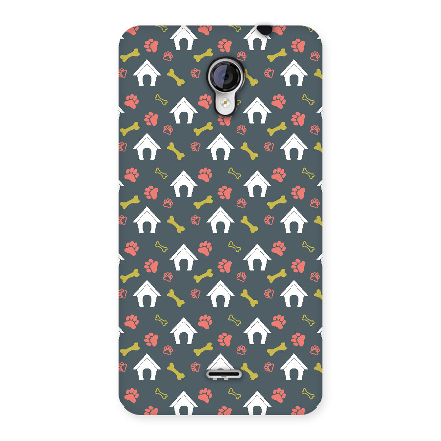Dog Pattern Back Case for Micromax Unite 2 A106