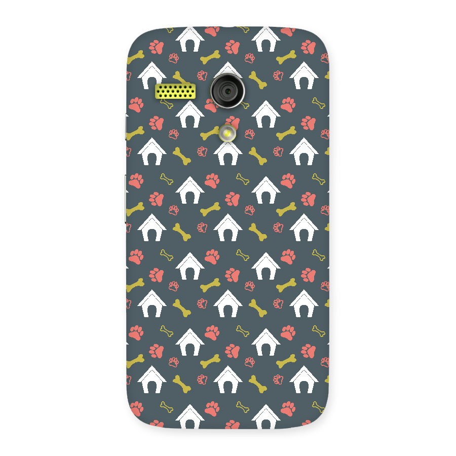 Dog Pattern Back Case for Moto G