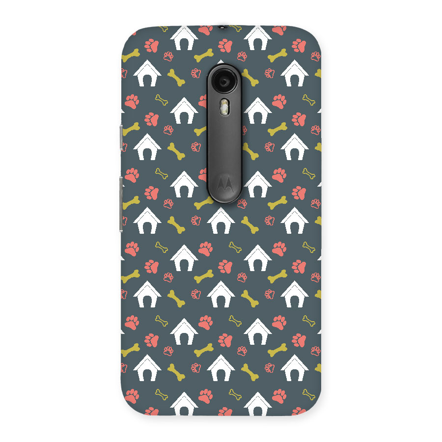 Dog Pattern Back Case for Moto G3