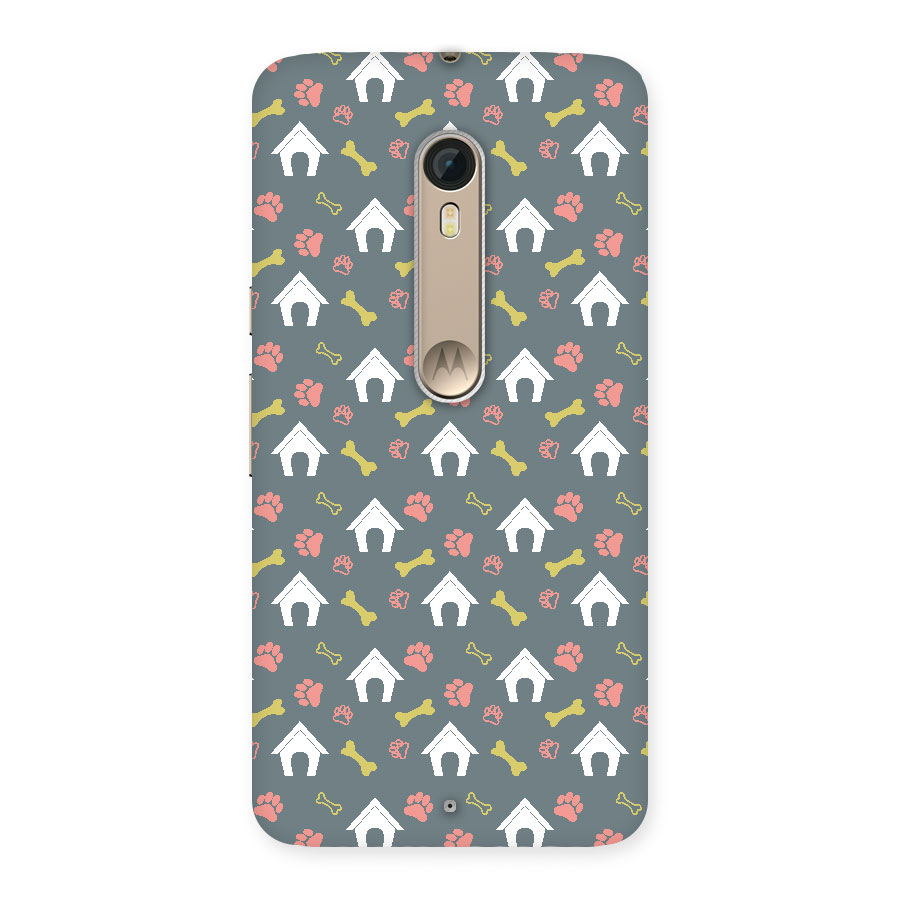 Dog Pattern Back Case for Moto X Style