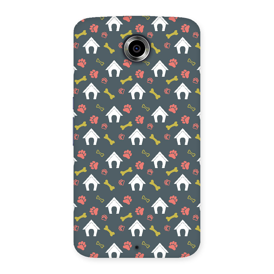 Dog Pattern Back Case for Nexus 6
