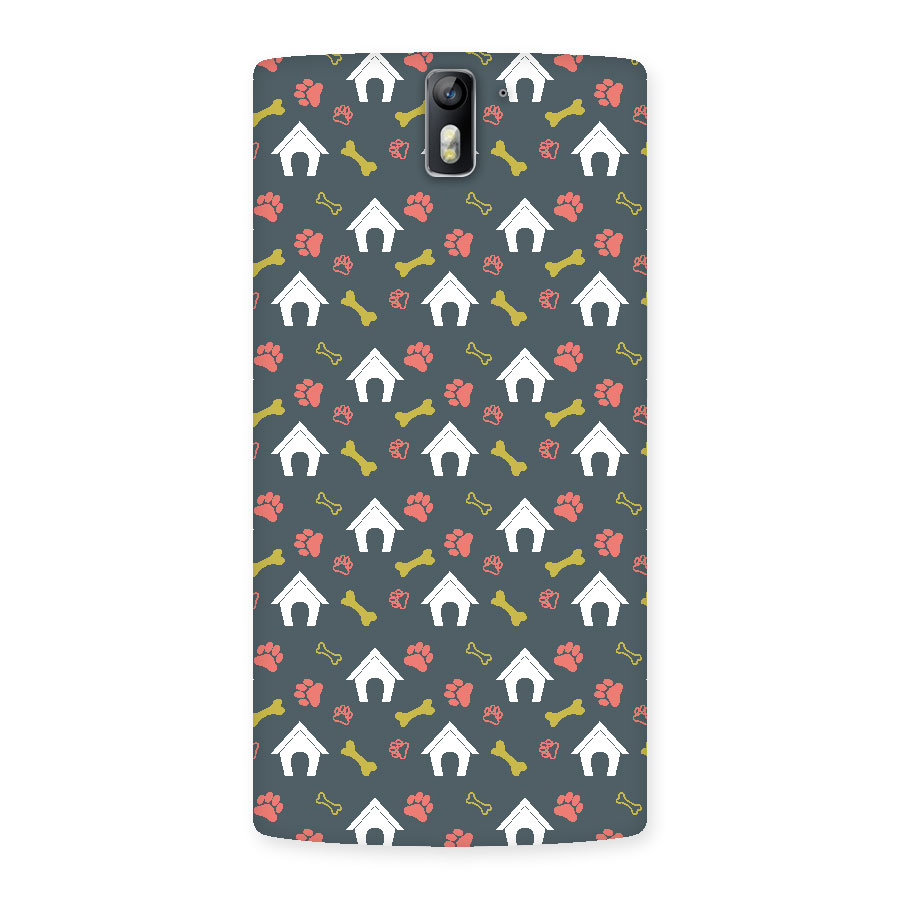 Dog Pattern Back Case for One Plus One