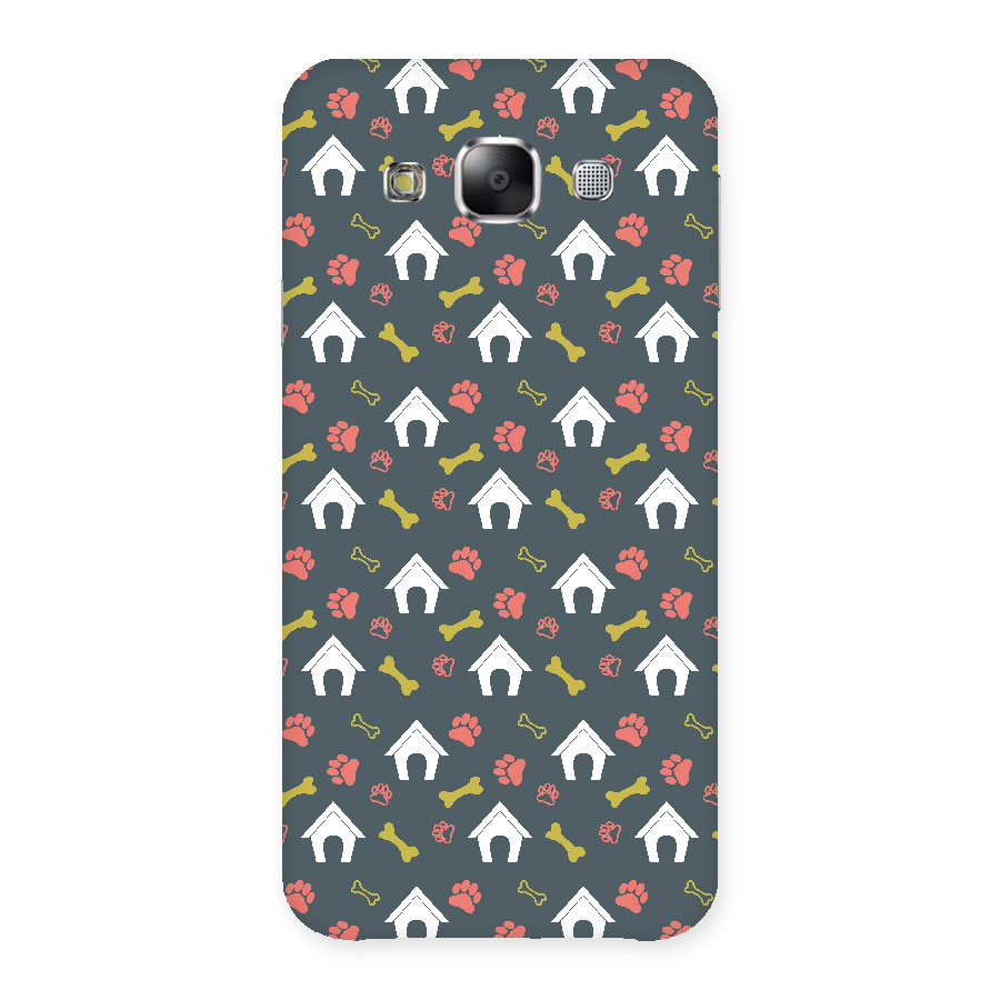 Dog Pattern Back Case for Samsung Galaxy E5