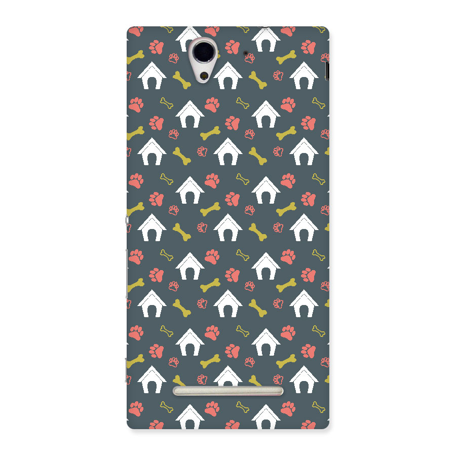 Dog Pattern Back Case for Sony Xperia C3