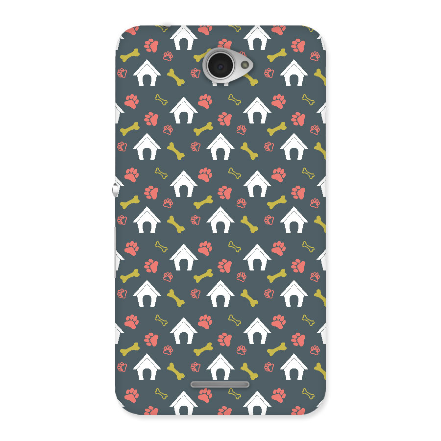 Dog Pattern Back Case for Sony Xperia E4