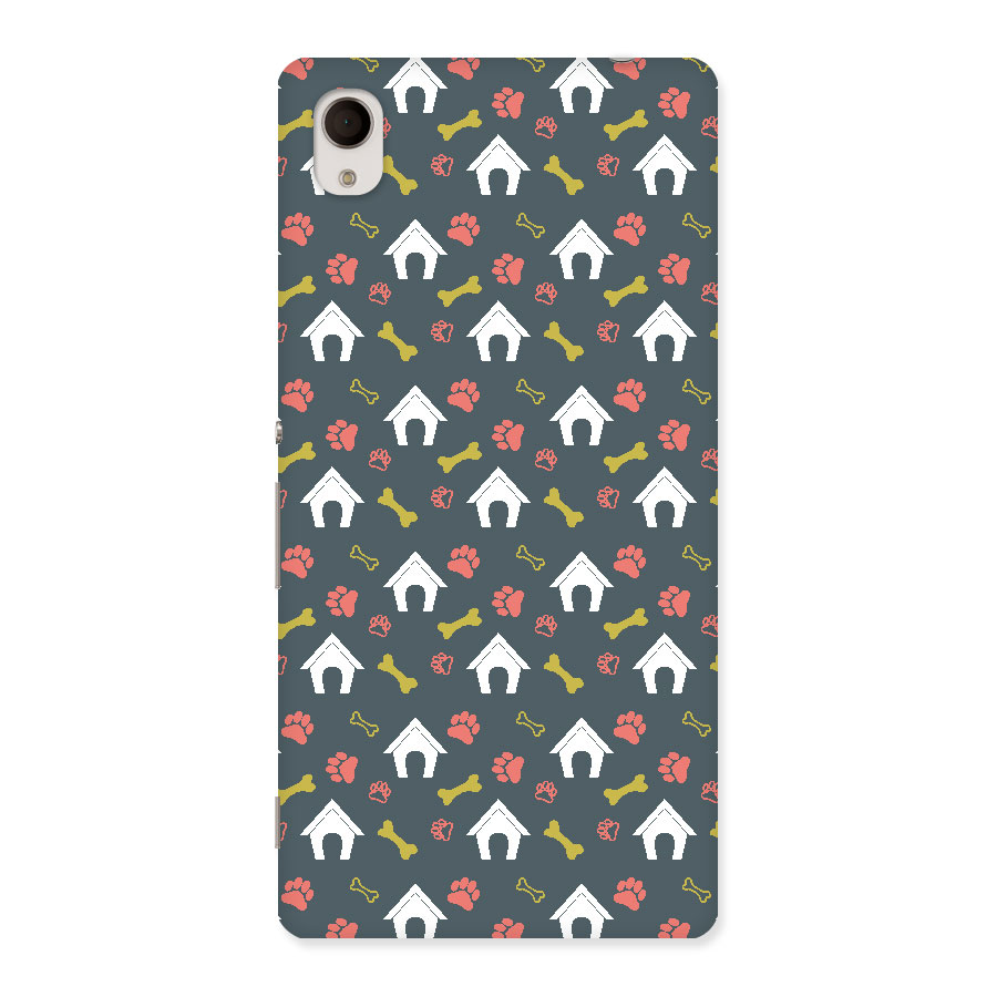 Dog Pattern Back Case for Sony Xperia M4