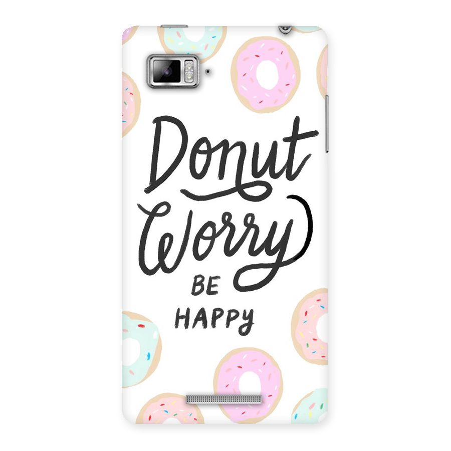 Donut Worry Be Happy Back Case for Lenovo Vibe Z K910