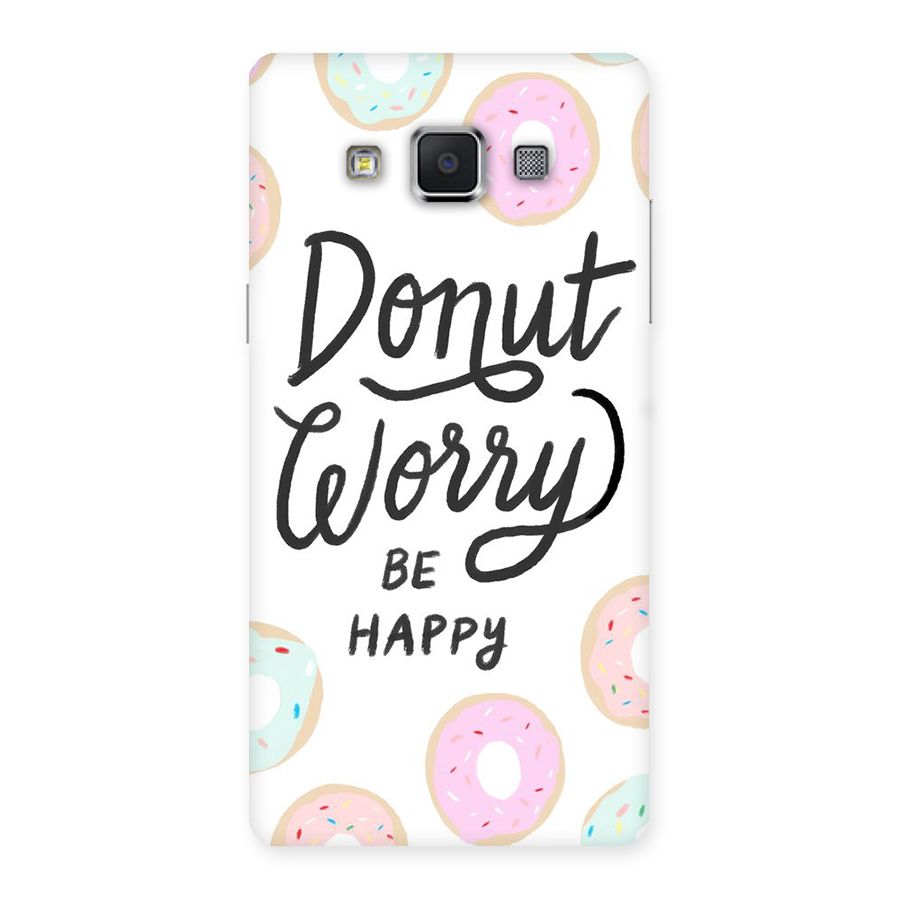 Donut Worry Be Happy Back Case for Samsung Galaxy A5