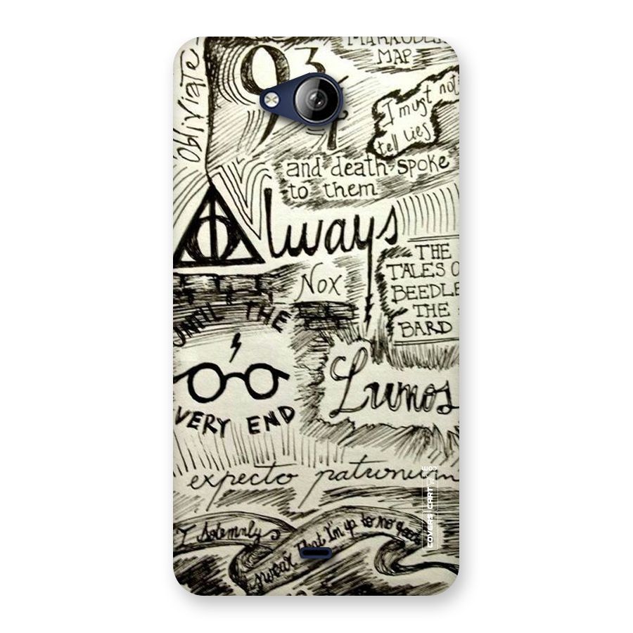 Doodle Art Back Case for Canvas Play Q355