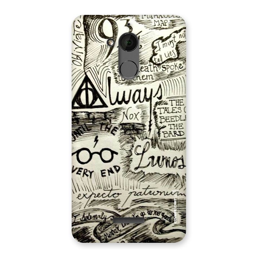 Doodle Art Back Case for Coolpad Note 5