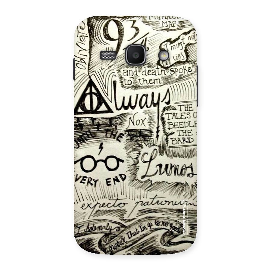 Doodle Art Back Case for Galaxy Ace 3