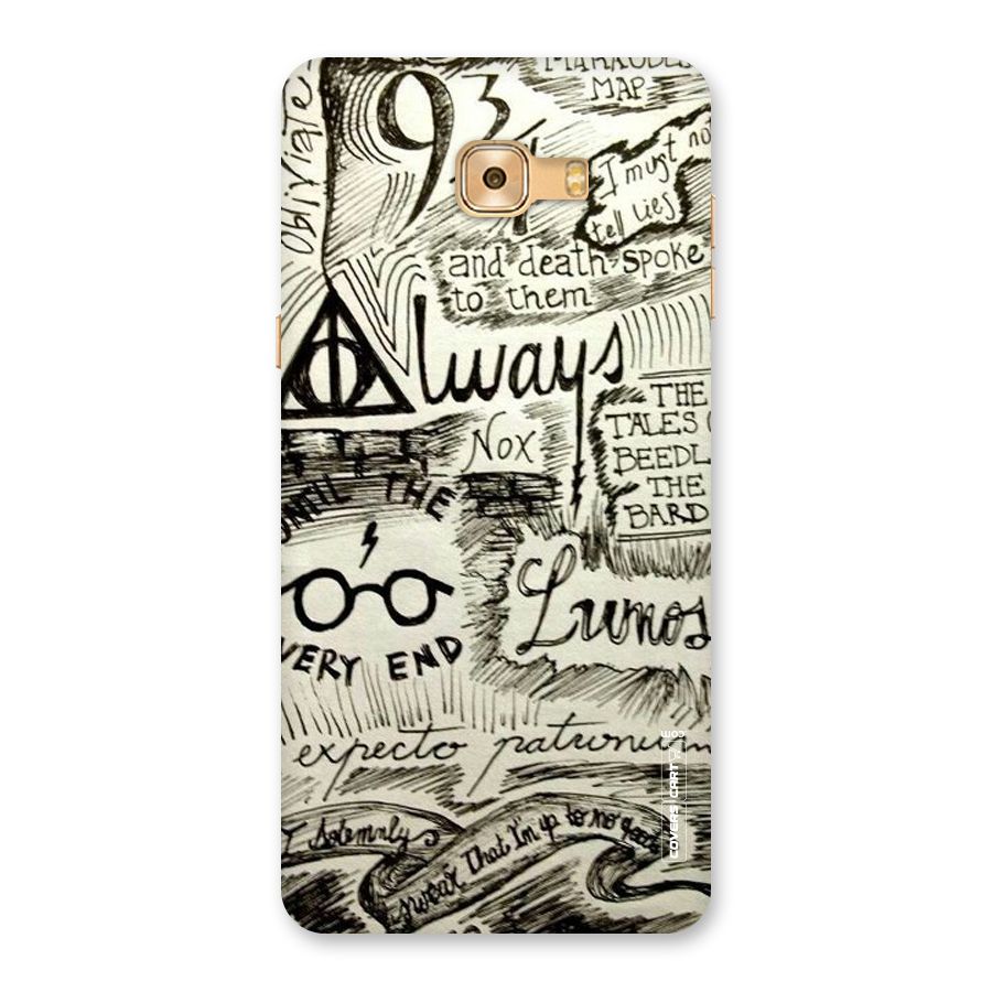 Doodle Art Back Case for Galaxy C9 Pro