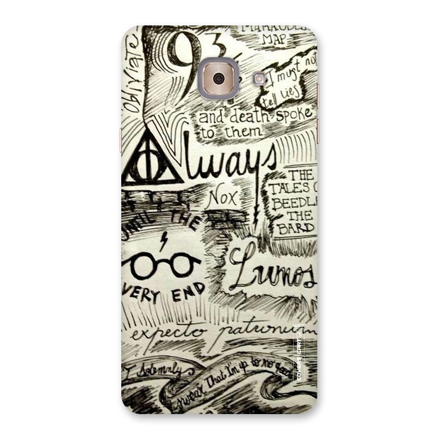 Doodle Art Back Case for Galaxy J7 Max
