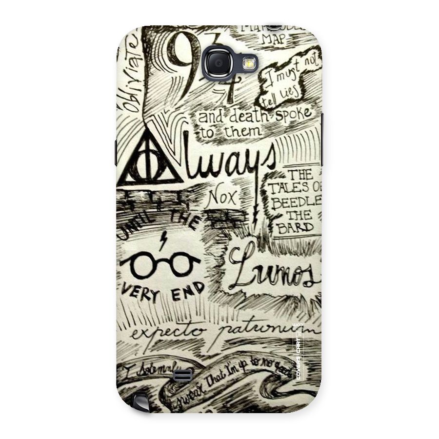 Doodle Art Back Case for Galaxy Note 2