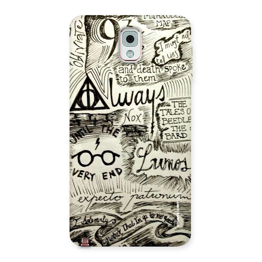 Doodle Art Back Case for Galaxy Note 3
