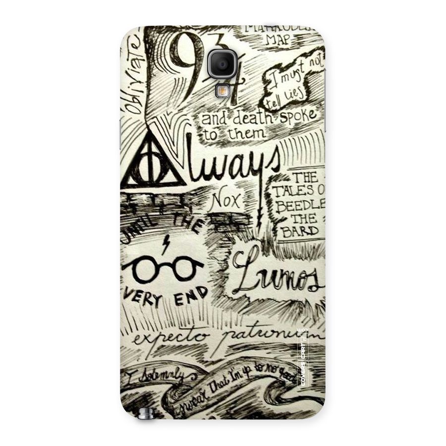 Doodle Art Back Case for Galaxy Note 3 Neo