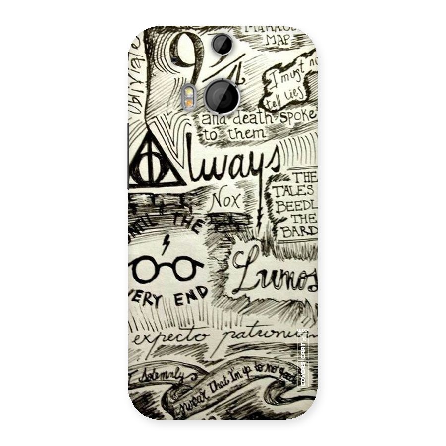 Doodle Art Back Case for HTC One M8