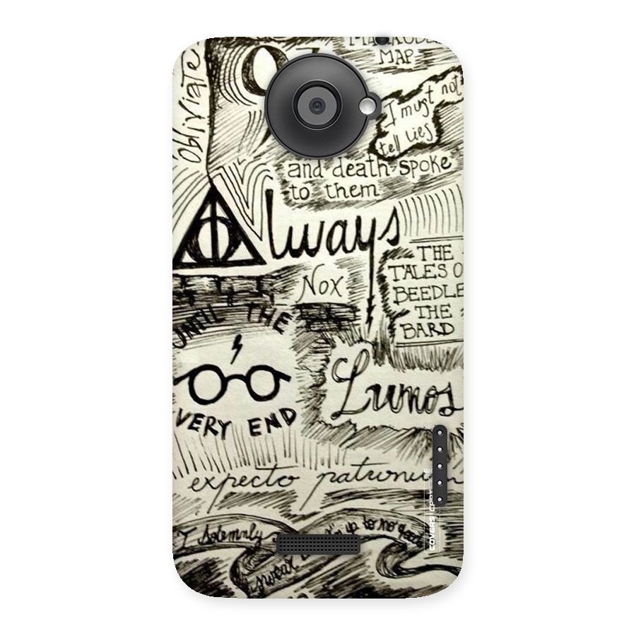 Doodle Art Back Case for HTC One X