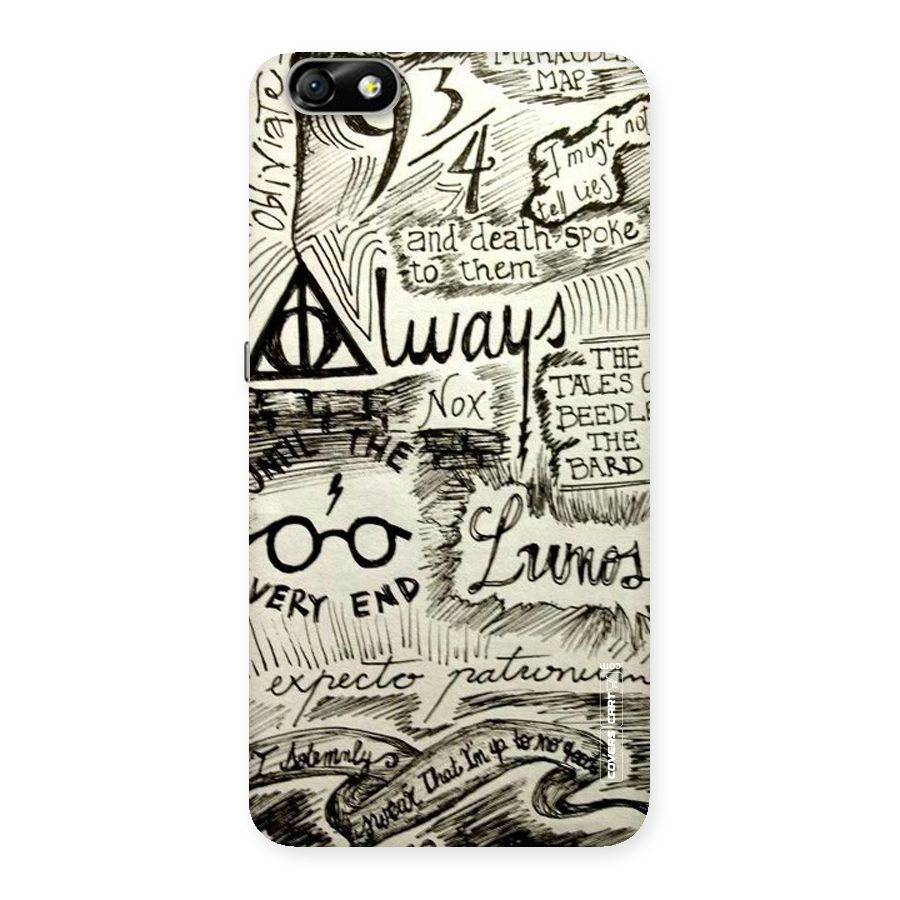 Doodle Art Back Case for Honor 4X