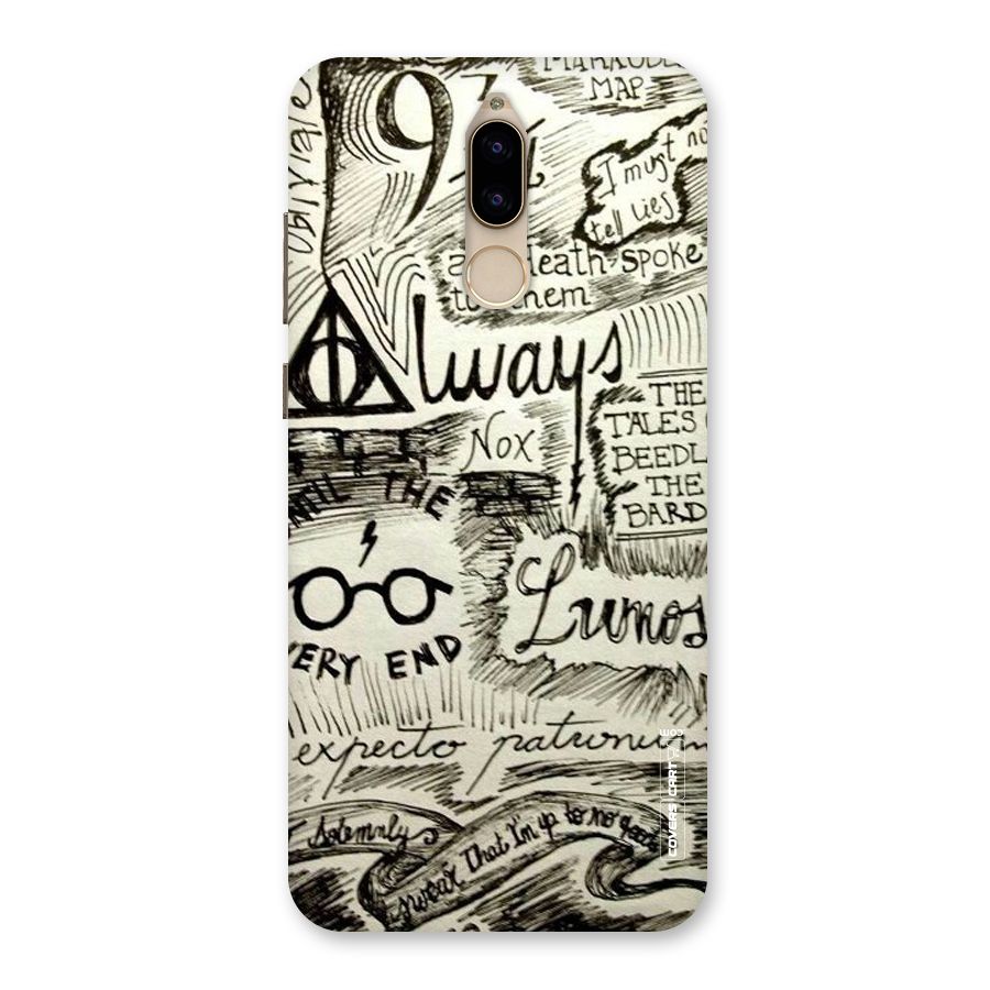 Doodle Art Back Case for Honor 9i